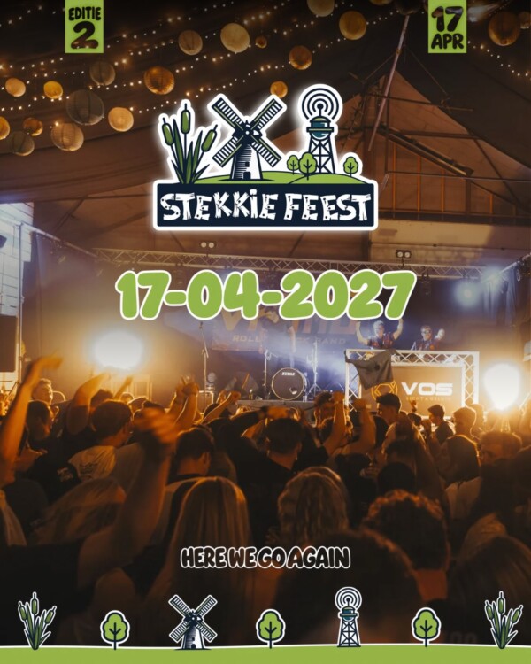 STEKKIEFEEST IS TERUG.